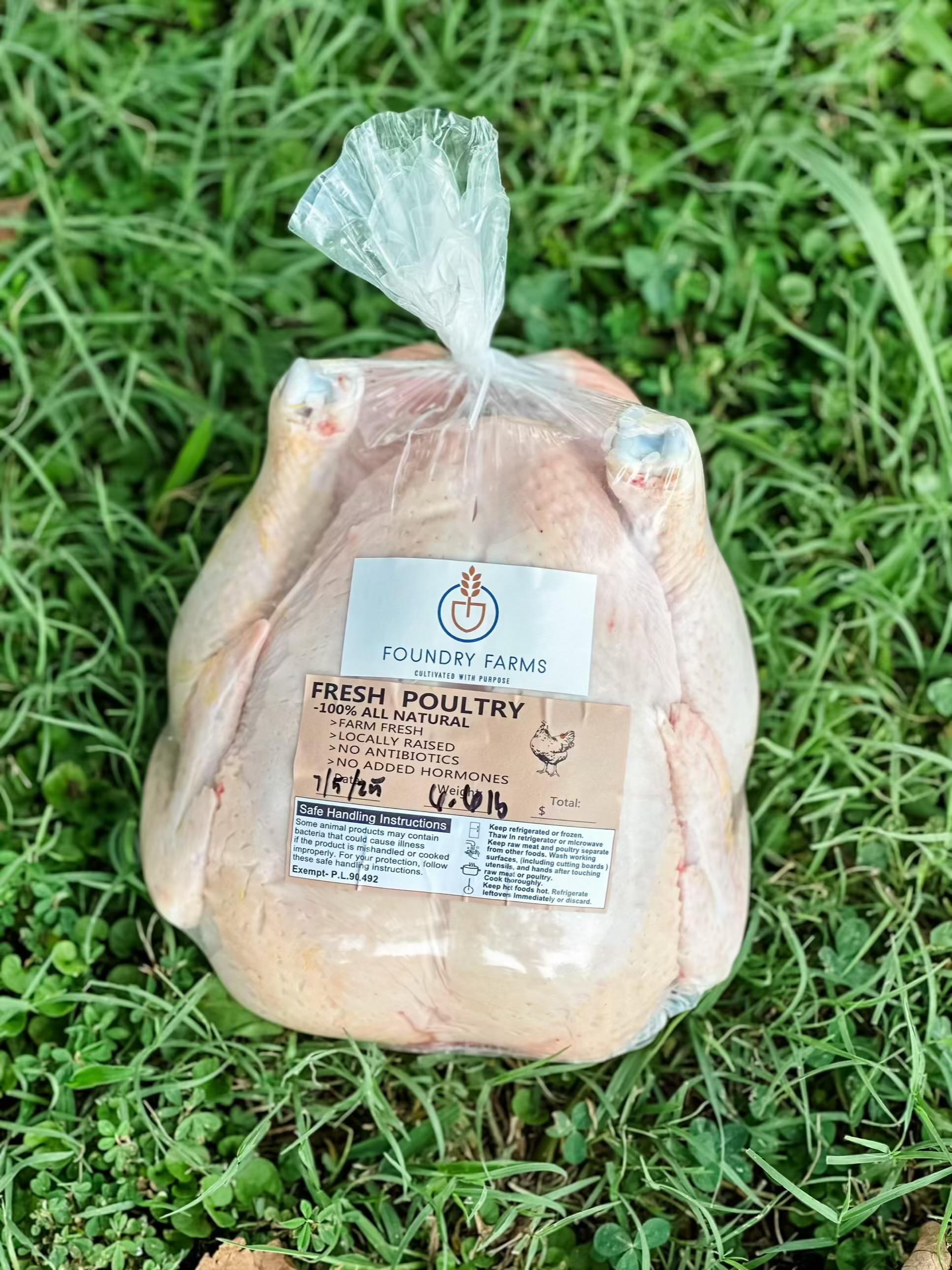 Whole chicken from Foundry Farms